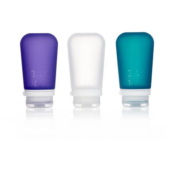 Набір силіконових пляшечок Humangear GoToob+ 3-Pack Large 022.0042 фото